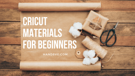 Cricut materials for beginners