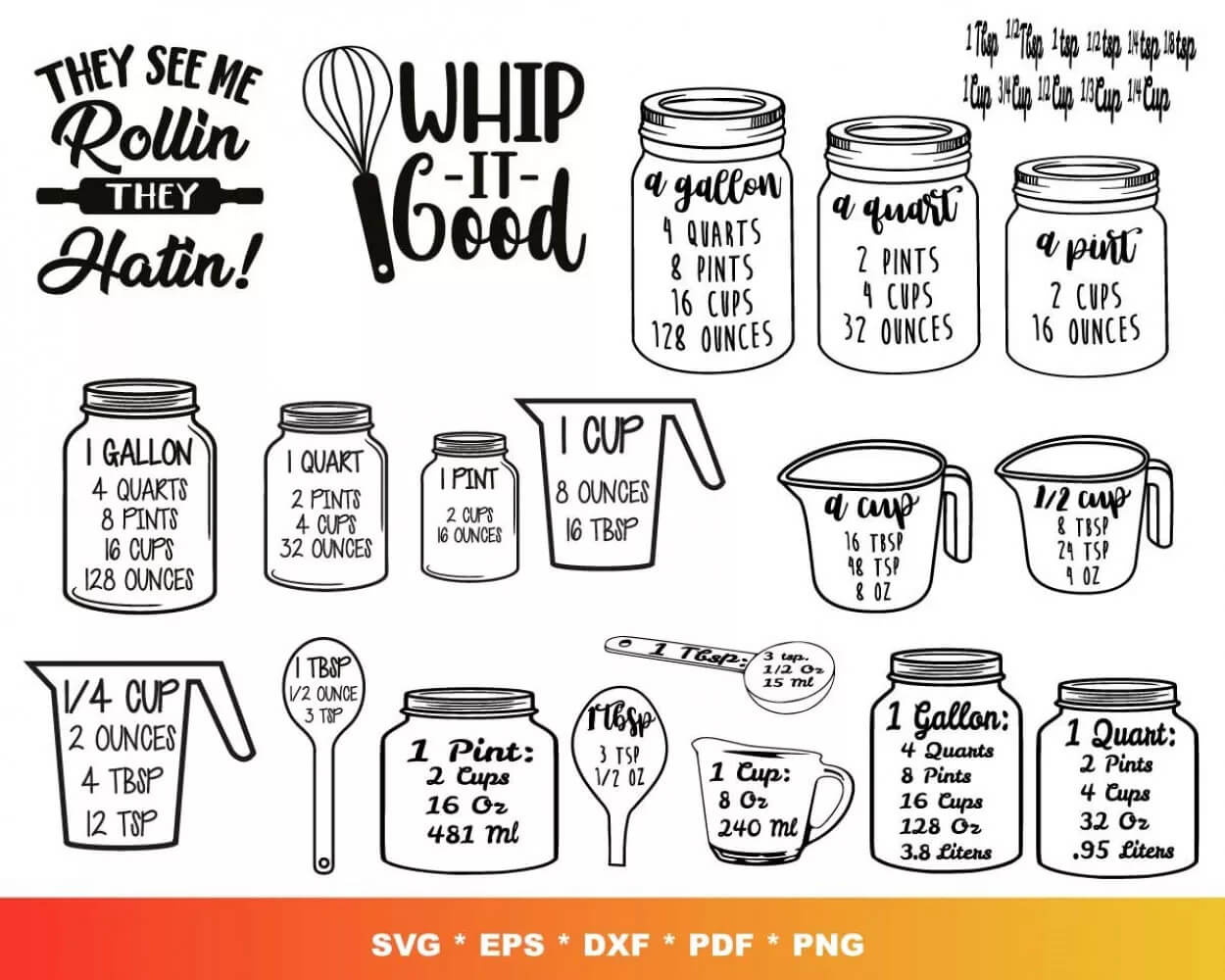 KITCHEN SVG BUNDLE 200+