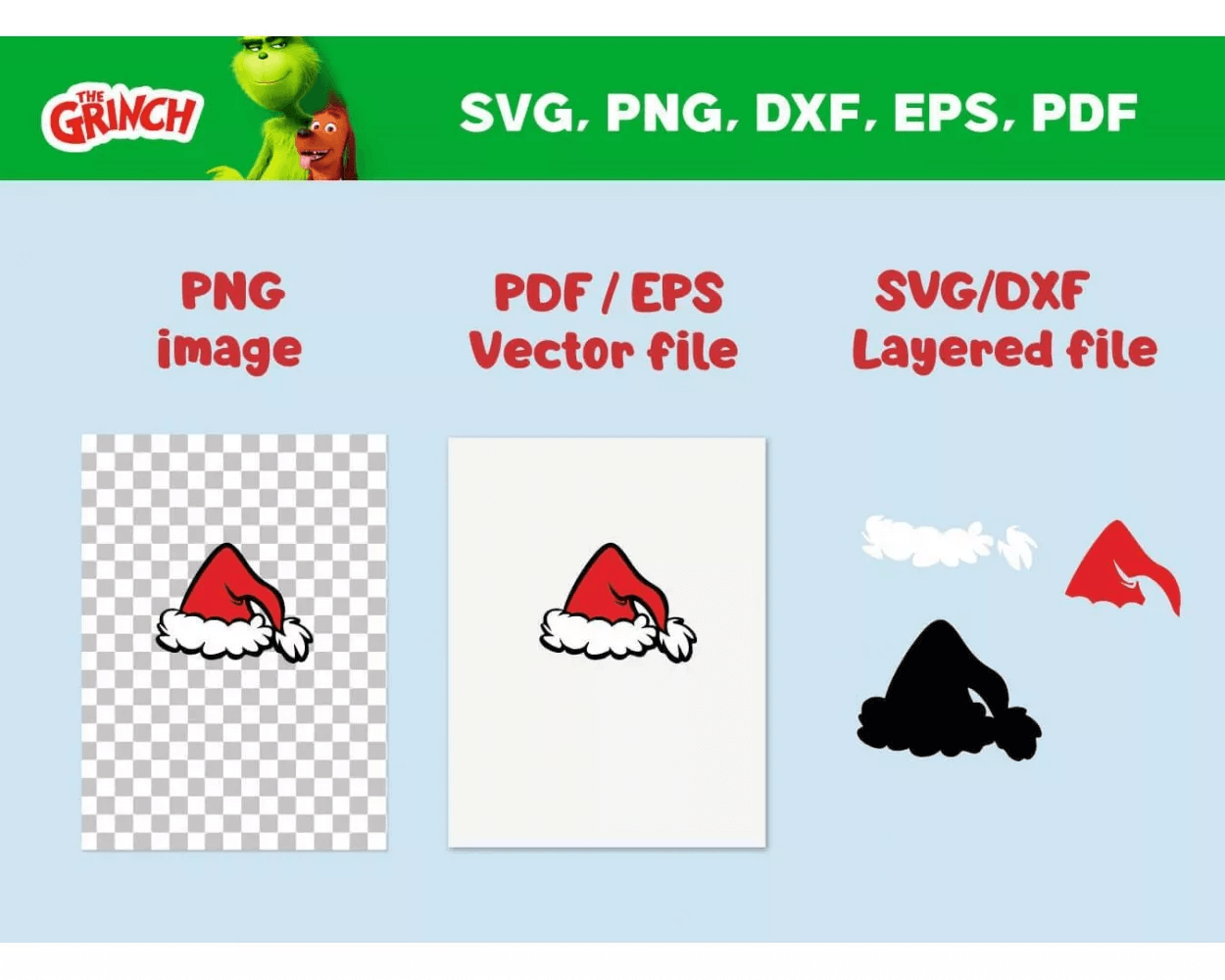 GRINCH SVG BUNDLE 100+