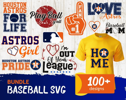 BASEBALL SVG BUNDLE 100+