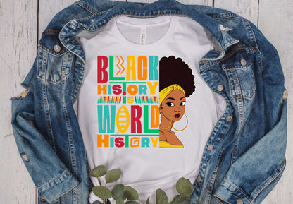 Black History Month Cute Afro Girl SVG, Black History svg, Black History Month Svg, Juneteenth SVG Files For Cricut, PNG Sublimation Designs Downloads