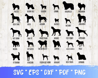 DOG SVG BUNDLE 200+