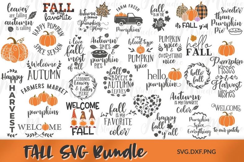 fall svg, happy fall svg,fall svg bundle, autumn svg bundle – HandSVG