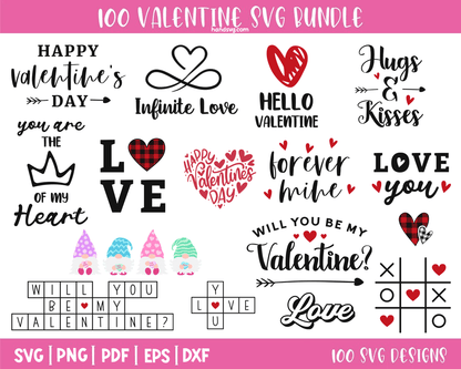 100+ Happy Valentines Svg, Trending Svg, Happy Valentines, Happy Valentines Day 100