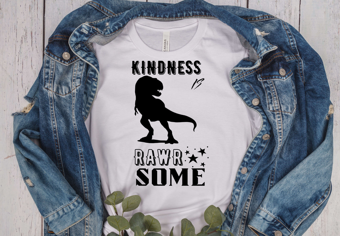 KINDNESS is RAWR some SVG, fun awesome dinosaur digital files, SVG, PNG, studio3, jpg, png instant download, diy vinyl decals, printable