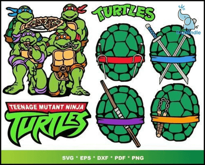 1000+ Ninja Turtles SVG Bundle, Disney svg