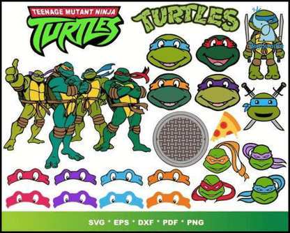 1000+ Ninja Turtles SVG Bundle, Disney svg