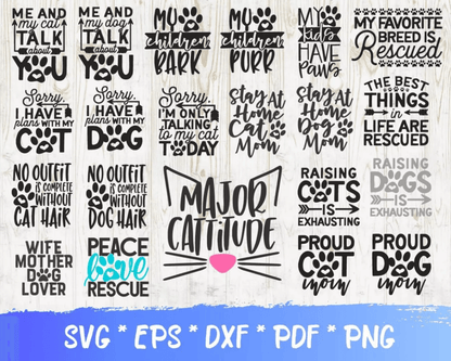 DOG SVG BUNDLE 200+