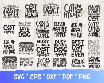 DOG SVG BUNDLE 200+