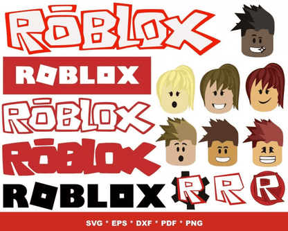 ROBLOX SVG BUNDLE 200+