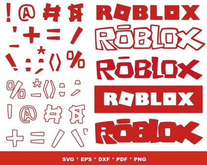 ROBLOX SVG BUNDLE 200+